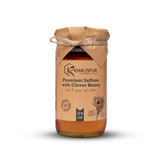 Raw Clover Honey with Premium Saffron 400g